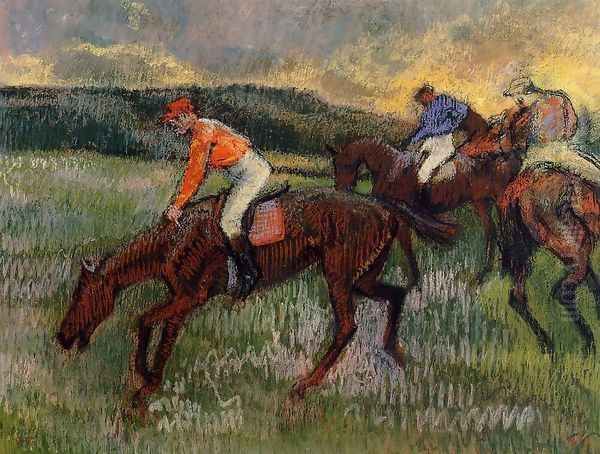 Three Jockeys - view 1