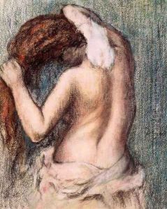 Woman Drying Herself VII