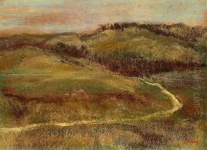 Landscape II by Edgar Degas