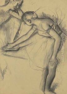 Deux danseuses au repos by Edgar Degas