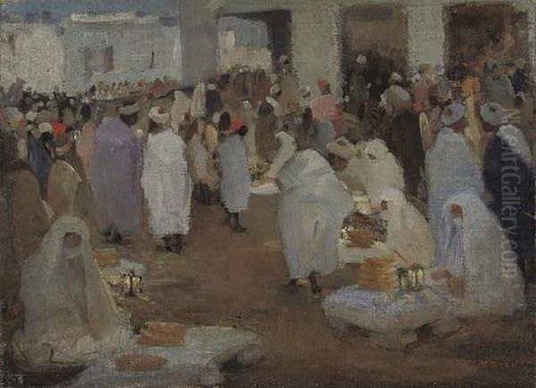 Market In Marrakech - view 1