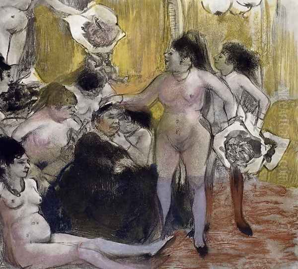 llustration from 'La Maison Tellier' 1933 - view 1
