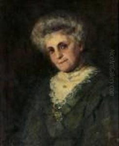 Portrait Of A Lady by Frederick McCubbin
