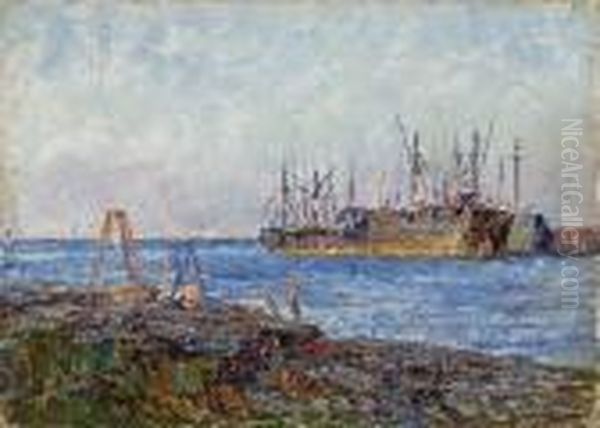 Battleship In The Harbour - view 1