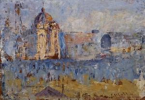 Flinders Street, Early Morning - view 1
