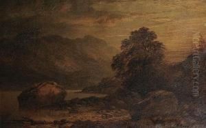 A Highland Loch by Horatio McCulloch