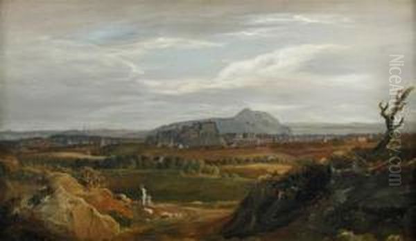 Edinburgh From The Glasgow Road - view 1