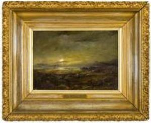 Evening On A Highland Loch by Horatio McCulloch