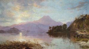Highland Loch Scene by Horatio McCulloch