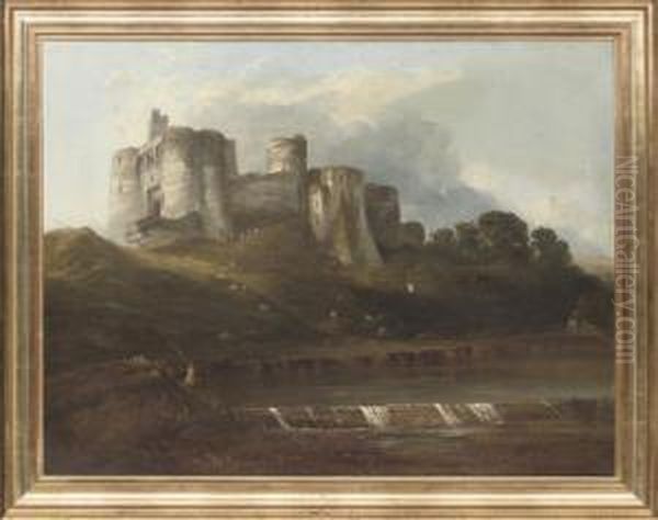 Kidwelly Castle, Wales - view 1
