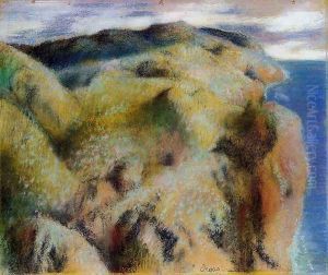 Steep Coast by Edgar Degas