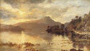 Loch Insch At Sunset by Horatio McCulloch