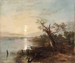 The Mooring by Horatio McCulloch