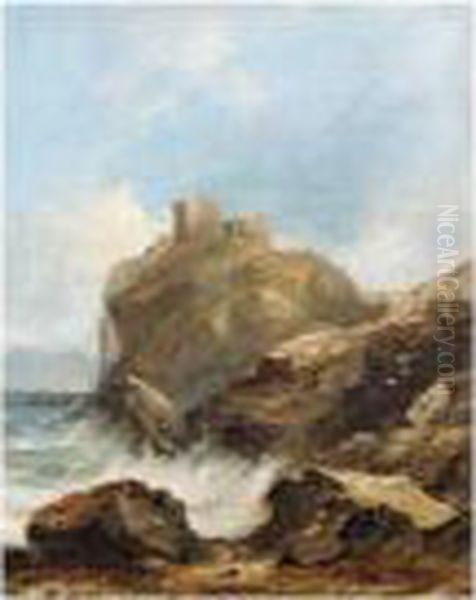 Dunure Castle, Ayrshire - view 1