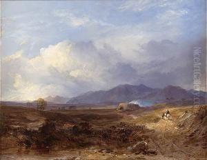 On A Drove Road by Horatio McCulloch