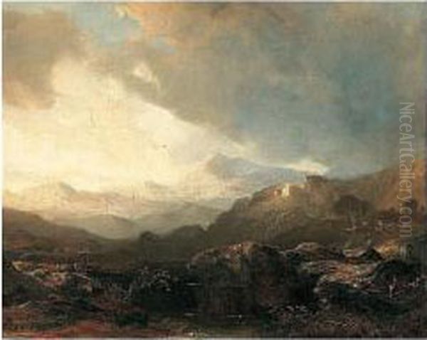 Highland Loch Scene - view 1