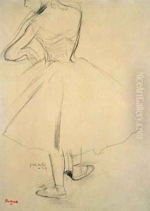 Ballet Dancer from Behind by Edgar Degas