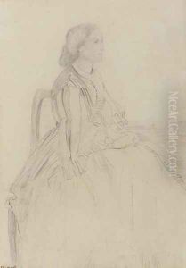 Femme Assise by Edgar Degas