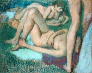 Studies of the Nude by Edgar Degas