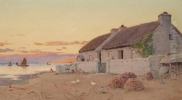 The Last Of The Glow Near Port St.mary, Isle Of Man - view 1