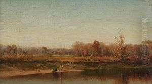 Esopus Creek by Jervis McEntee