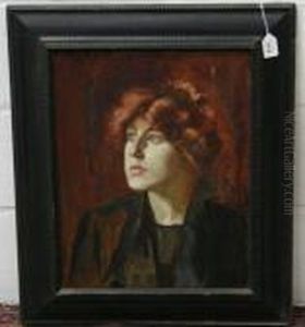 Portrait Of A Lady Looking To The Left Portrait Of A Lady Looking To The Left