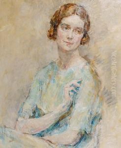 Portrait Of Lady Cynthia Asquith Portrait Of Lady Cynthia Asquith