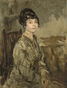 La Gouvernante, Mrs Claude Johnson by Ambrose McEvoy