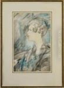 Portrait Of A Lady, Head Turned To The Left Portrait Of A Lady, Head Turned To The Left