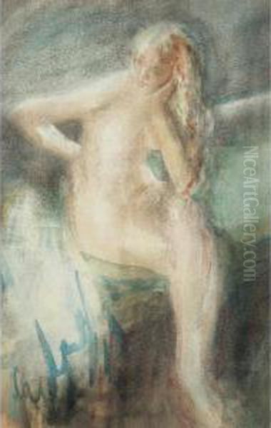 Seated Nude - view 1
