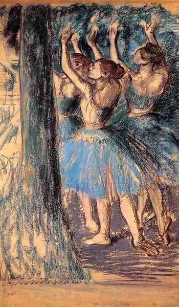 Group of Dancers, Tree Decor - view 1