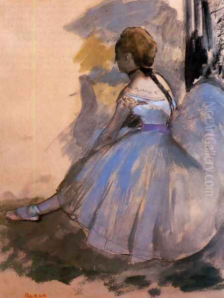 Dancer Seated (study) - view 1