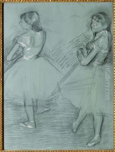 Two Dancers by Edgar Degas