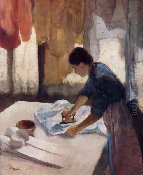 Woman Ironing V - view 1