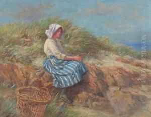 Resting On The Dunes by John Mcghie