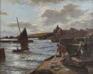 The Returning Fishing Fleet by John Mcghie
