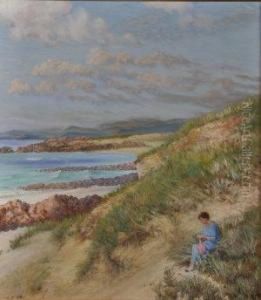 Sheltered In The Sand Dunes by John Mcghie
