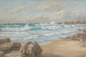 Rolling Surf, Iona by John Mcghie