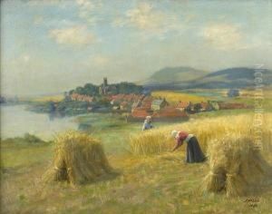 Harvest, Kilconquhar by John Mcghie