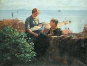 A Quiet Moment Above Pittenween by John Mcghie