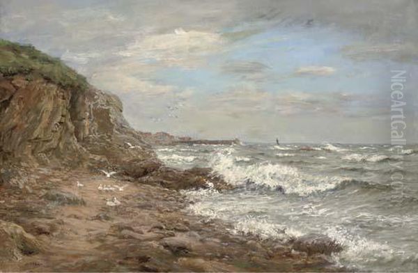 Waves Against The Shore - view 1
