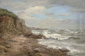 Waves Against The Shore