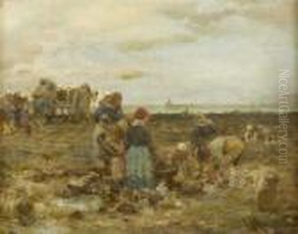 Gathering Mussels - view 1