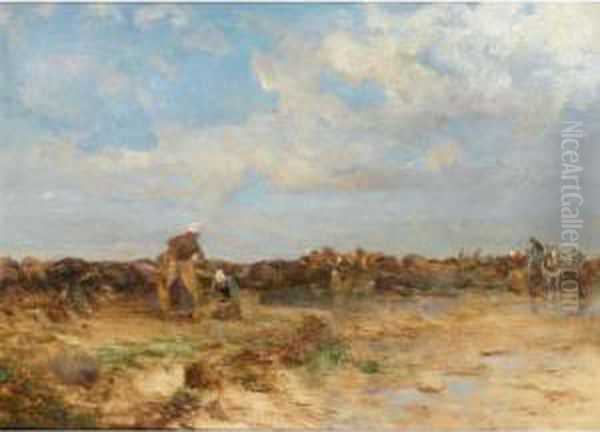 Gathering Mussels - view 1