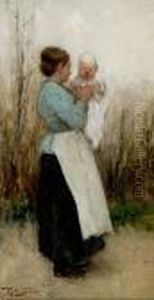 Mother And Child by Robert McGregor