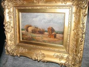 Haystacks - Study At Fittleworth, Sussex by Robert McGregor
