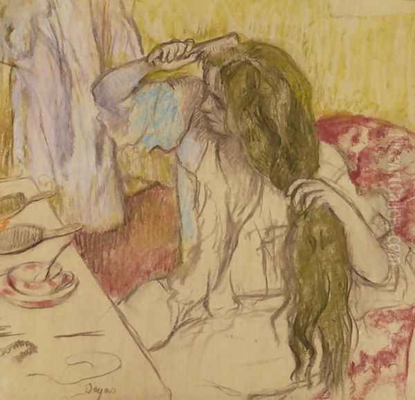 Woman at her toilette, c.1885 - view 1