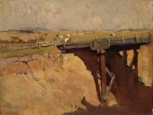 Crossing The Bridge by William Beckwith Mcinnes