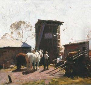 Country Boy And Town Girl by William Beckwith Mcinnes
