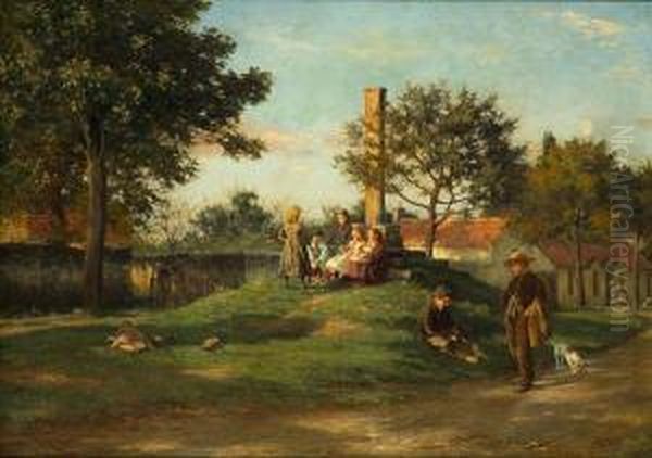 Summer On The Village Green - view 1